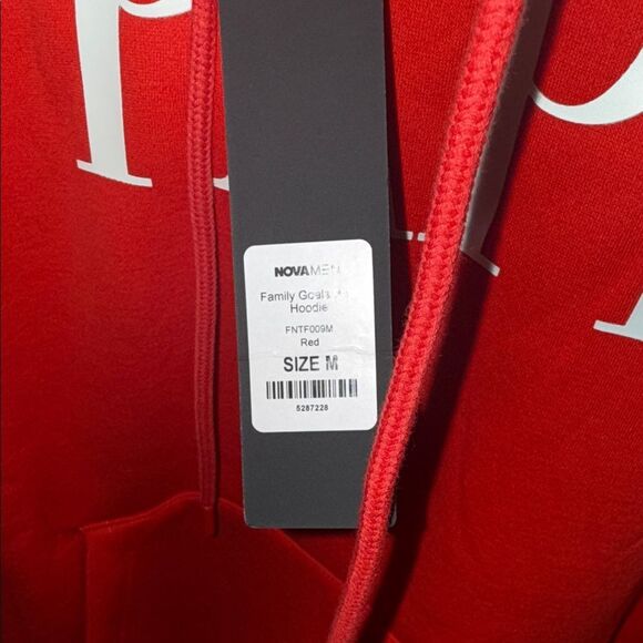 Fashion Nova Red Hoodie with PAPI Print - Picture 5 of 6